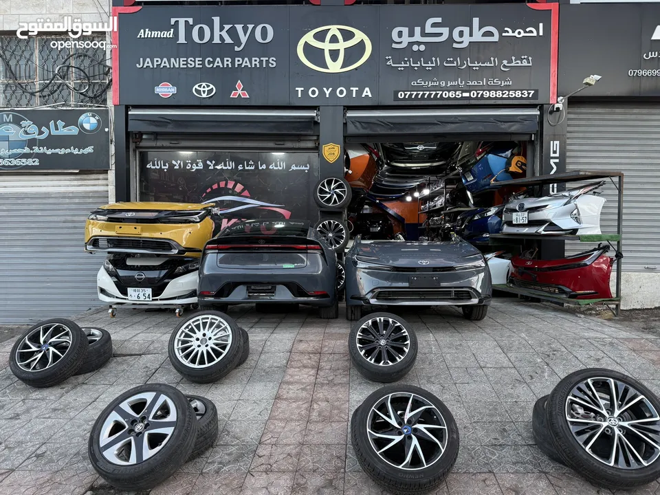 جميع قطع تويوتا بريوس  ونيسان ليف 2010-2025  متوفر بطاريات هايبرد ومحركات تويوتا مياكنيك وبودي