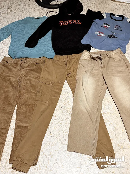 تشكيلة لبس casual مرتب مستعمل شبه جديد بأسعار محروقة حرق  استفسارات عالخاص حياك الله
