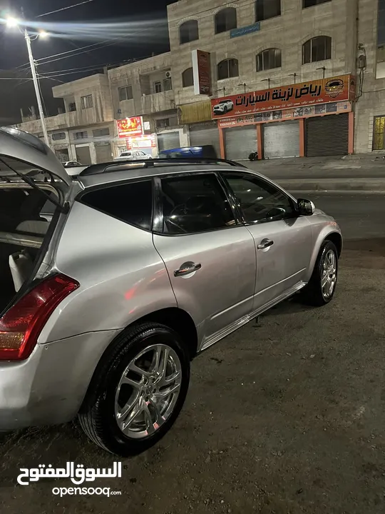 Nissan morano 2006 سيارة للبيع نضيفة جير جديد كوشوك نضيف جنط اصلي نقل كروم 20