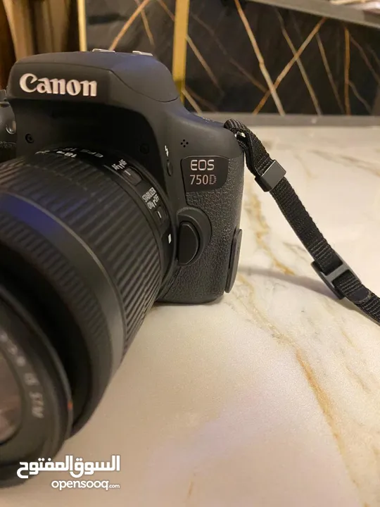 Canon 750d كاميرا كانون في حالة الوكالة