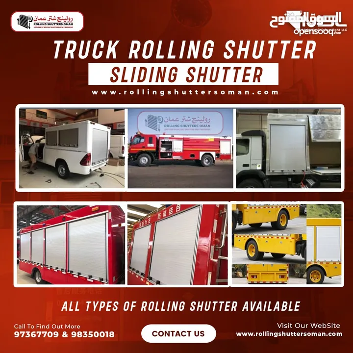 Truck Rolling Shutters