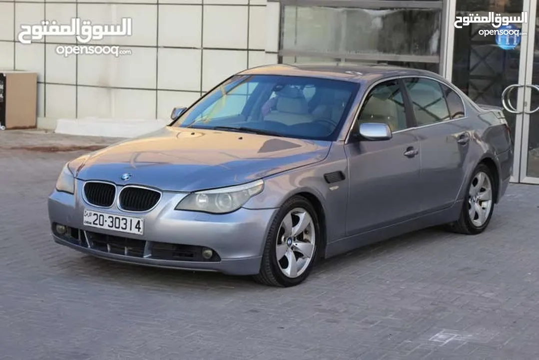 بي ام E60الرمش السيارة بصلا علا النبي موديل 2004