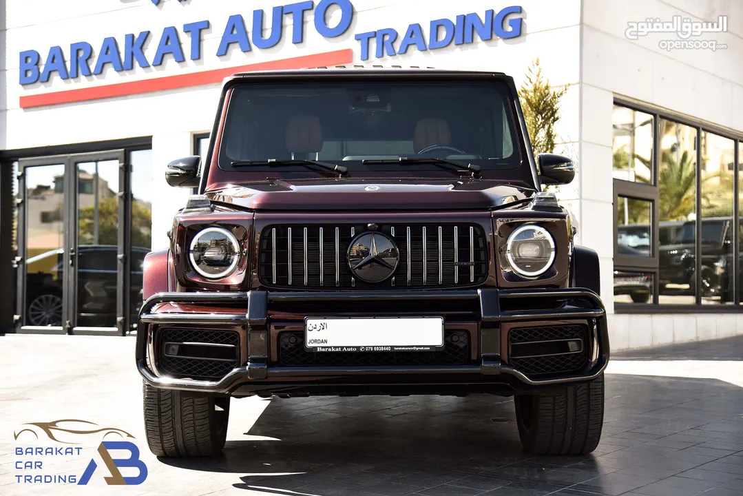 مرسيدس جي كلاسG63 AMG نايت بكج وارد وكفالةالوكالة 2023 Mercedes G63 AMG Night Package 4.0L V8 4MATIC