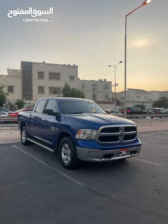 سلام عليكم.(اعلان للنشر)  للبيع  DODGE RAM - SLT -V84x4 غمارتين  موديل : 2015