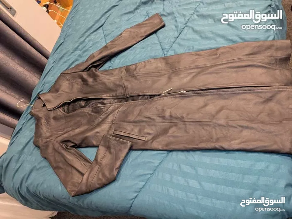 جاكيت جلد ( طبيعي) ستاتي ربيعي شتوي.