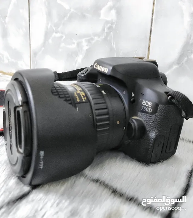 كاميرا canon 750D  كانون 750دي