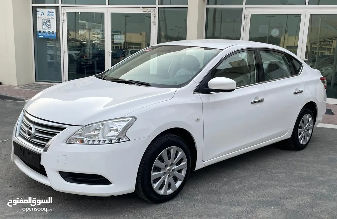 1 YEAR WARRANTY/ GCC/ 2020/ WHITE/ NISSAN SENTRA S 1.6L