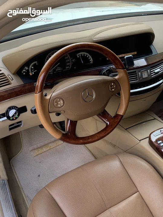 مرسيدس S500 خليجي فل مواصفات قمه في النضافه