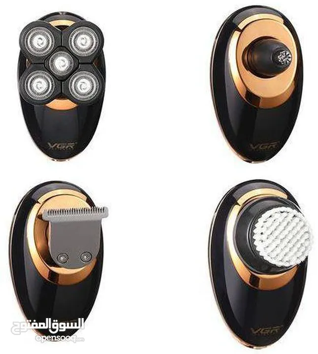 ماكينة  حلاقة 5 في 1 ضد الماء مزودة بشاشة VGR V-316 حلاقه ماكنه الحلاقة شعر الراس حلاقة اللحيه