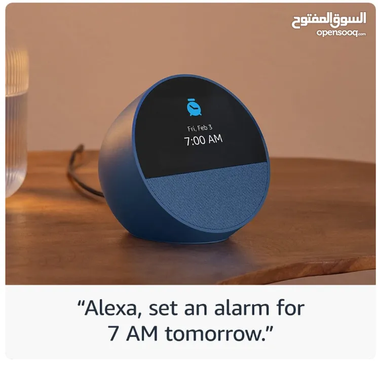 اليكسا سماعة ذكية  إيكو سبوت (إصدار 2024) ALEXA Amazon Echo Spot