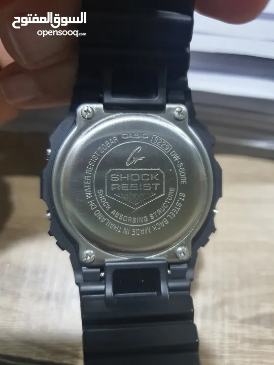 ساعتين casio g shock جديده ومستعمله للبيع فقط