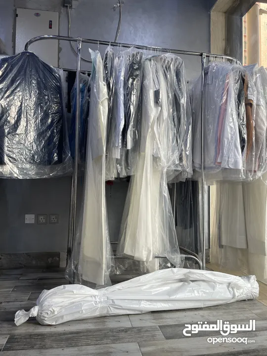 للبيع او للضمان مصبغه في حولي موقع مميز   Laundry for rent Or for sale the laundry