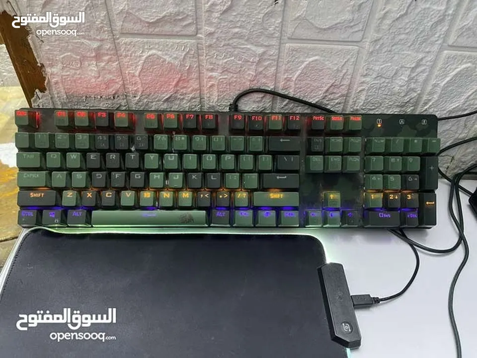 ماوس و كيبورد rgb