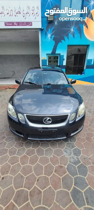 Gs350 2006 لون الداخلية ازرق مميز