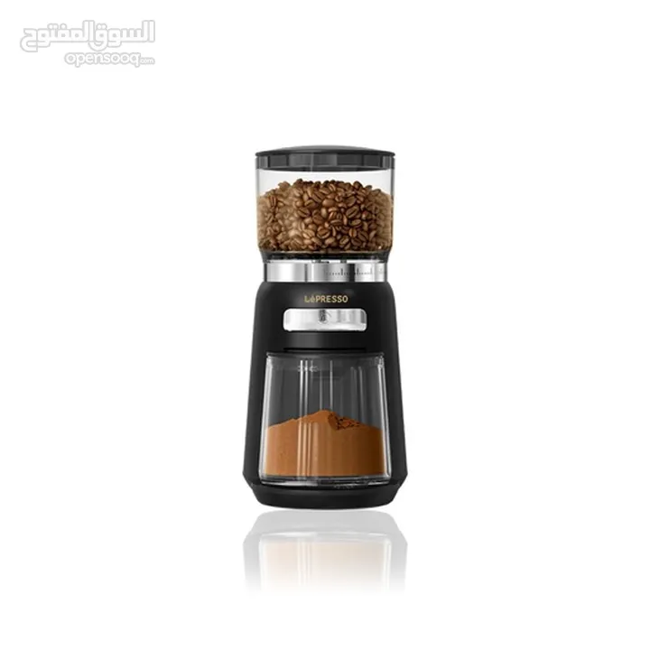 Lepresso مطحنة حبوب القهوة (LPPWGRBK)    Lepresso Coffee Bean Grinder (LPPWGRBK)