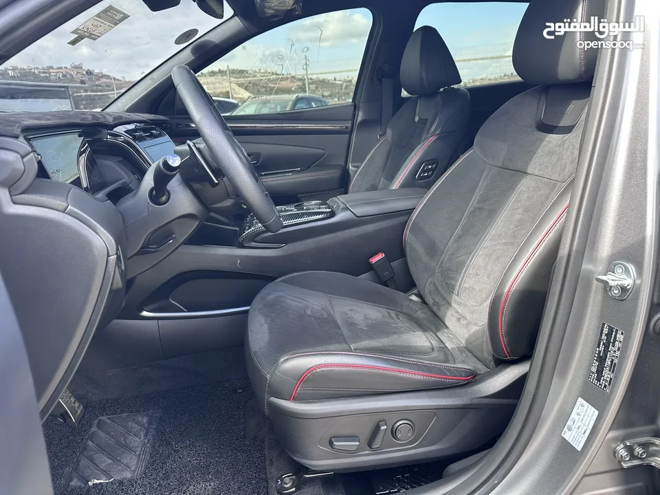 هونداي توسان N-Line    2023/ فل الفل بدون فتحة سقف بانوراما  فل مسكر