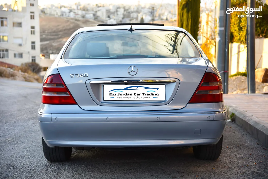 مرسيدس بحالة الوكالة Mercedes S320 2001