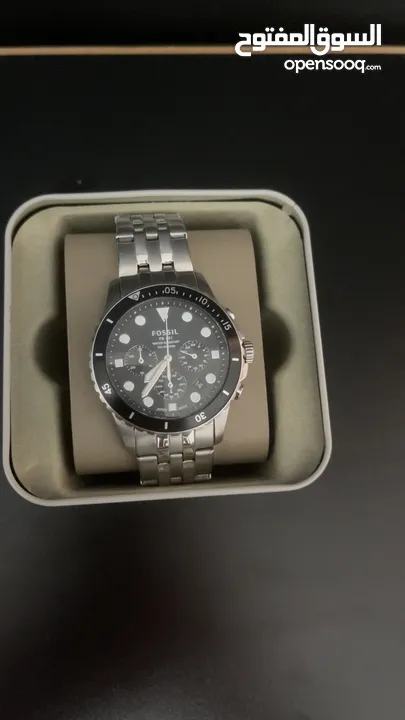 ساعة FOSSIL مستعمل بحالة ممتازة