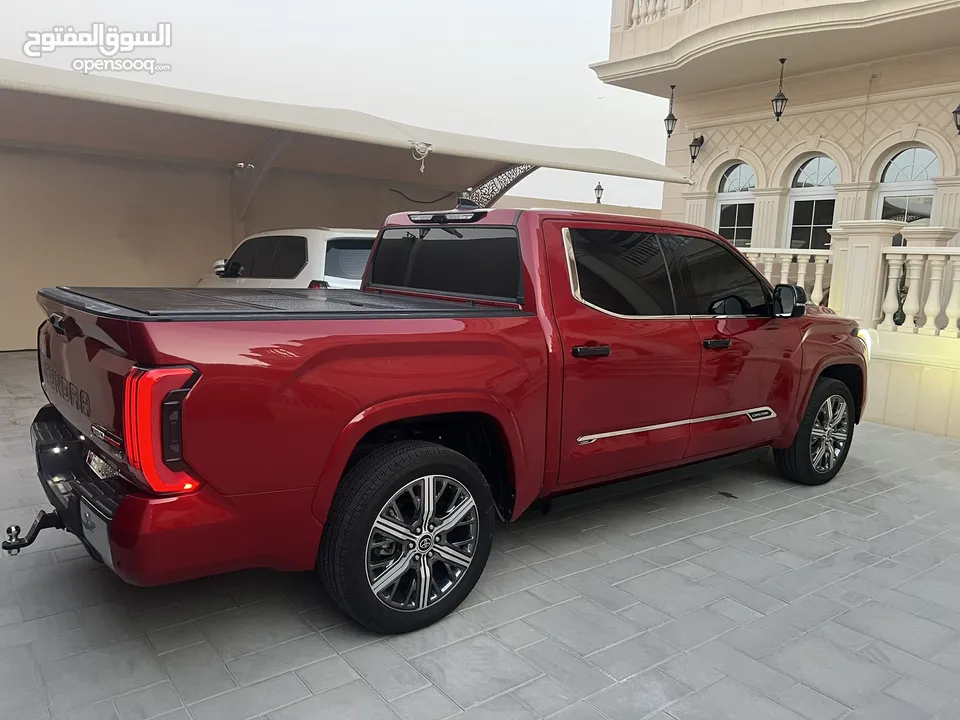 Toyota Tundra 2023 Capstone trim  (Higher trim and rae edition)