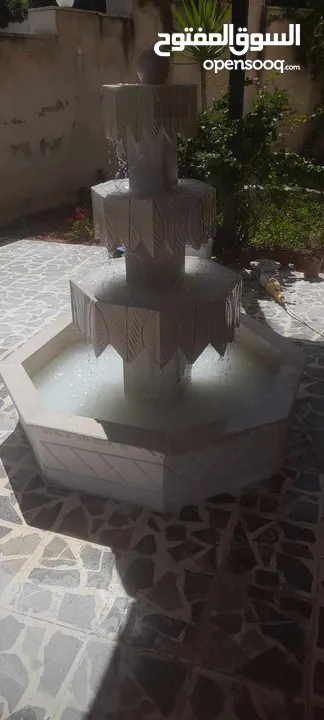 نوافير وشلالات وبابكيو احواض زريعه جميع انواع الحجر البناء والديكوارات