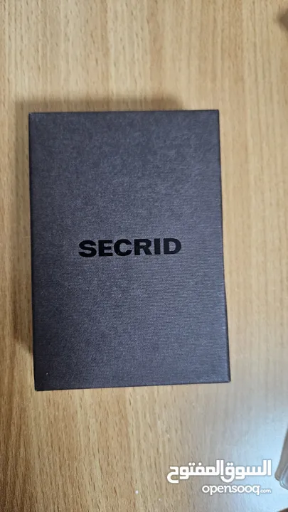 Secrid Miniwallet Crisple Black محفظة