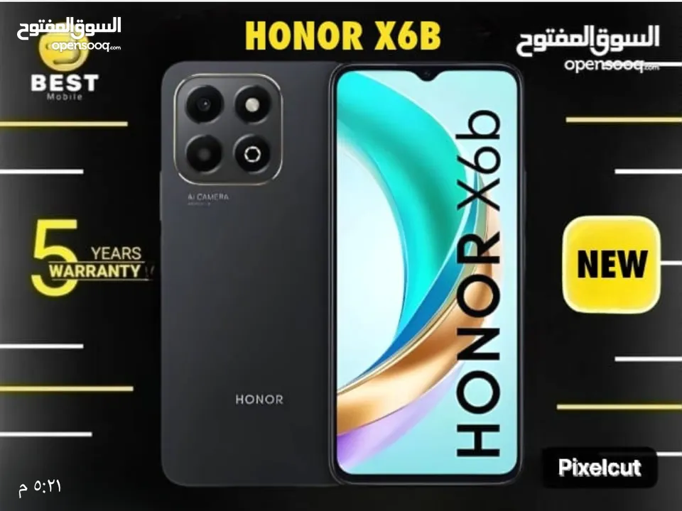 عرض حصري هونر اكس 6 بي // honor x6b new 128G new