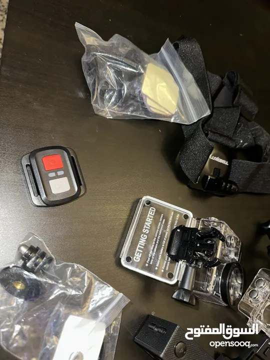 Action Camera 4k For bike  With 3 battery  and a accessories