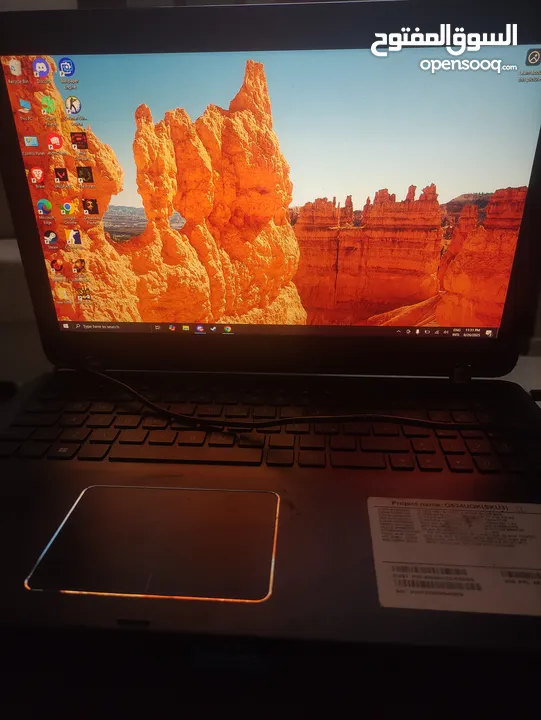 لابتوب ASUS (قابل للطّي 360°) — شاشة لمس (تتش)  ممتاز للتصميم والبرمجة