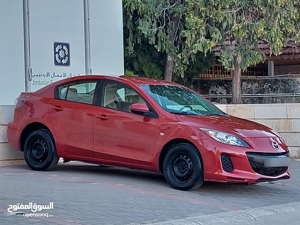مازدا زوم 3 موديل 2014 خمري // مميزة جدآ