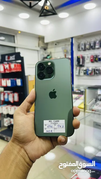 iPhone 13 Pro, 256gb Green Arabic