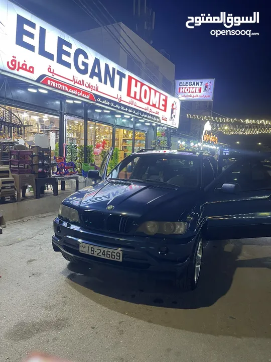 BMW X5 موديل 2001 فحص كامل ترخيص وتنازل واطي للبيع او البدل ع مرسيدس E200 موديل 2004