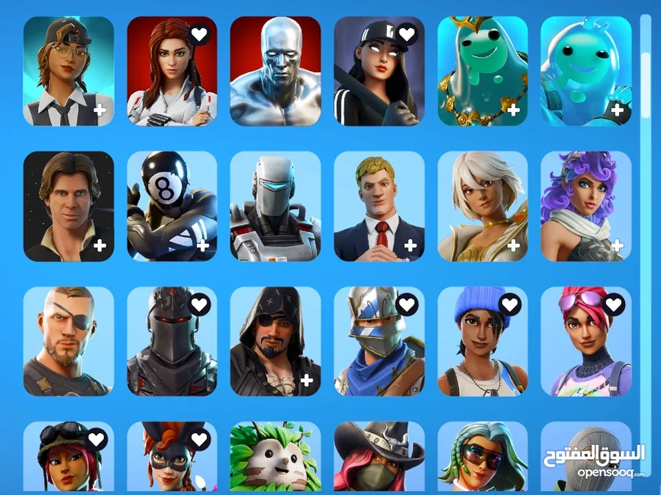 حساب فورت نايت سيزون 2 الحساب اساسي
