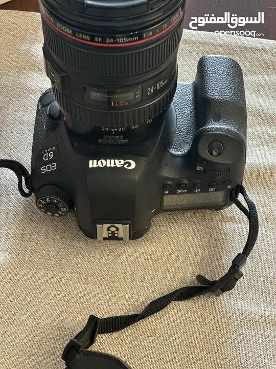 كاميرا كانون 6d mark ii مع عدستين كانون