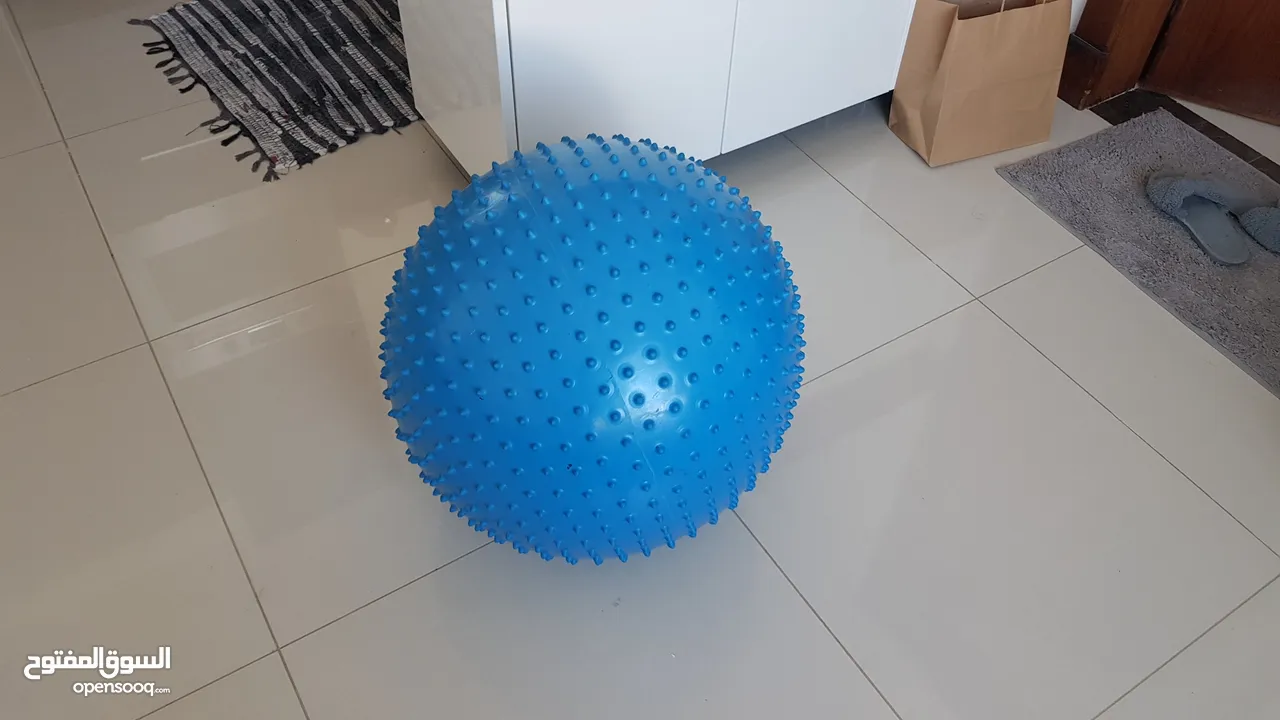 2 Yoga Mat and Exercise ball
