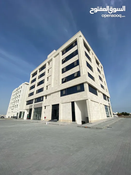 For Rent Commercial offices on the main street in Maabilah South, next to Muscat Mall
