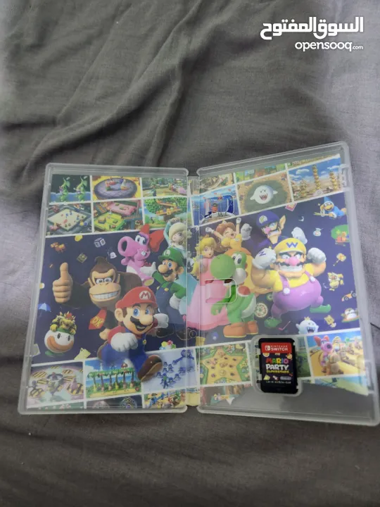 لعبة نينتندو سويتش super Mario party superstarsنينتندو سويتش مع كينترولار