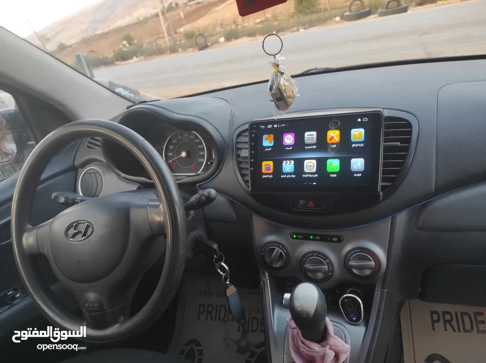 سيارة هونداي i10 موديل 2011  ماطور 1100