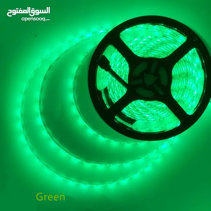 شريط إضاءة ملون 8 الوان مختلفة RGB 5 meters COLOR LED strip decoration light