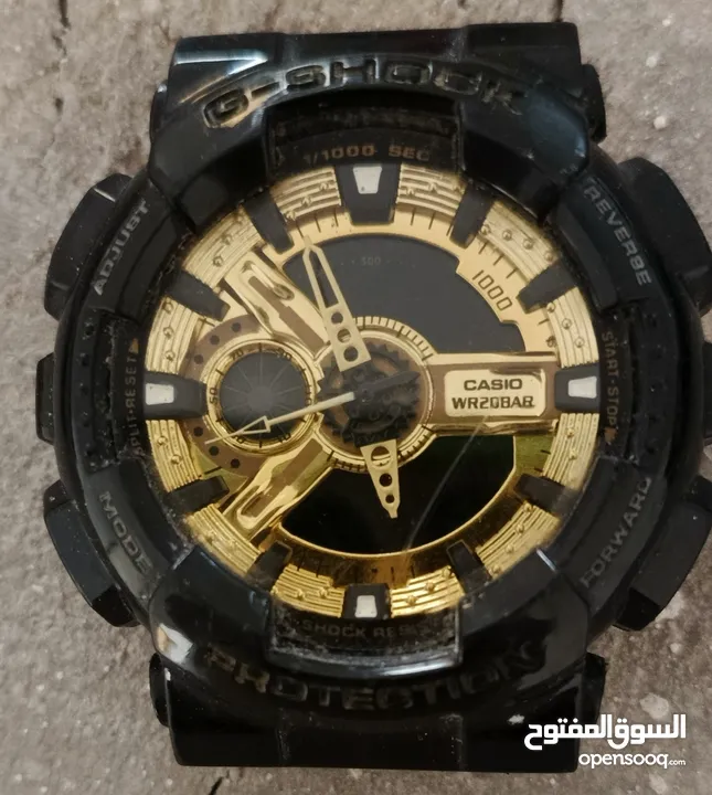 ساعة g-shock اصلية بحاجة إلى يستك فقط