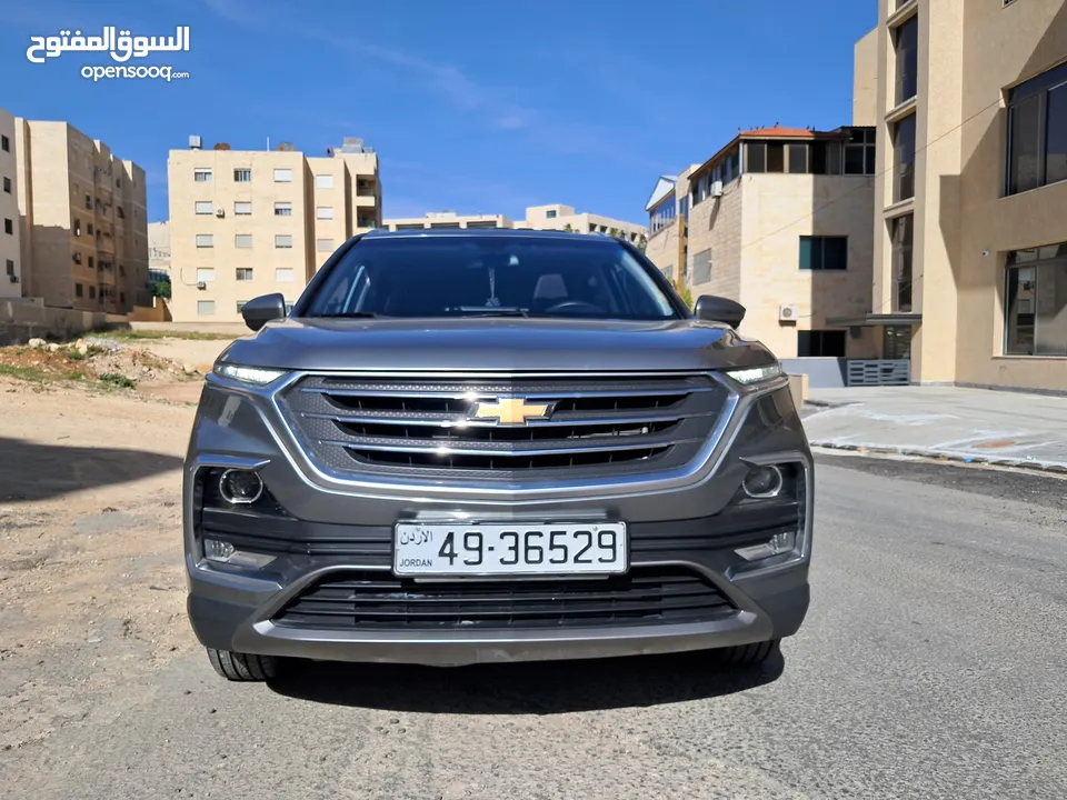 شفروليت كابتيفا موديل 2022 للبيع 7 مقاعد  بحاله الوكاله