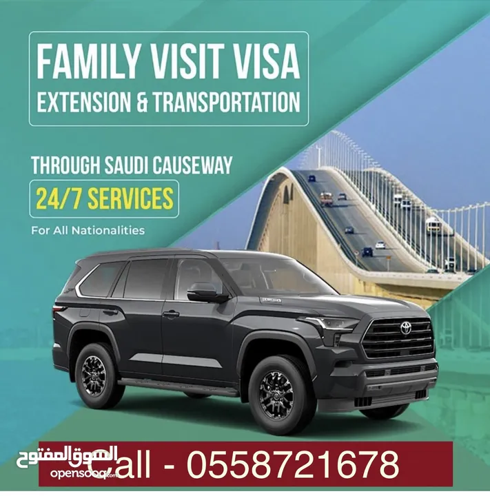 Transportation service to Bahrain