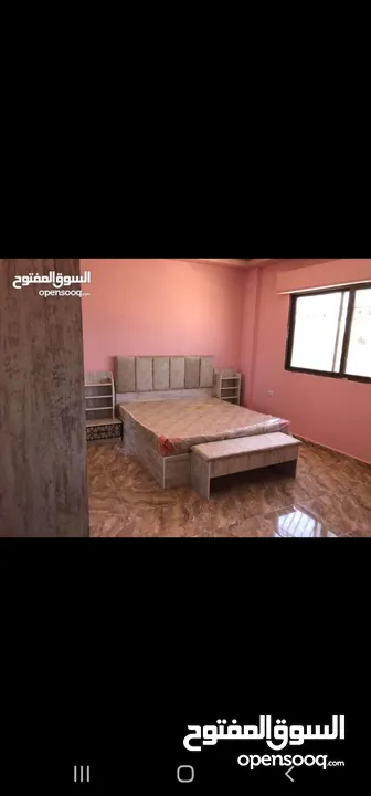 شقه مفروشه للابجار الزرقاء الجديده