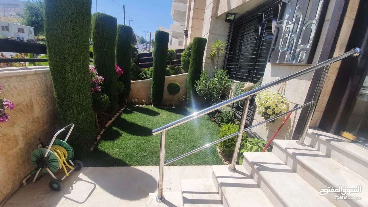 رقم العرض :2015 ref  /شقة ارضية مميزة جدا للبيع في عبدون