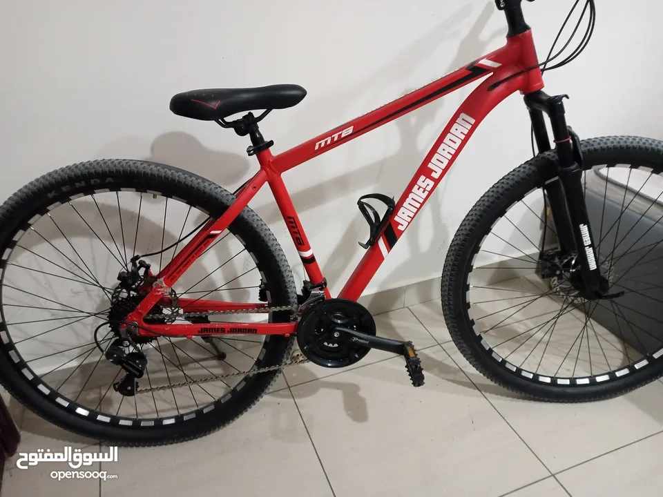 James Jordan MTB 29 Inch Hydarulic Brake Red