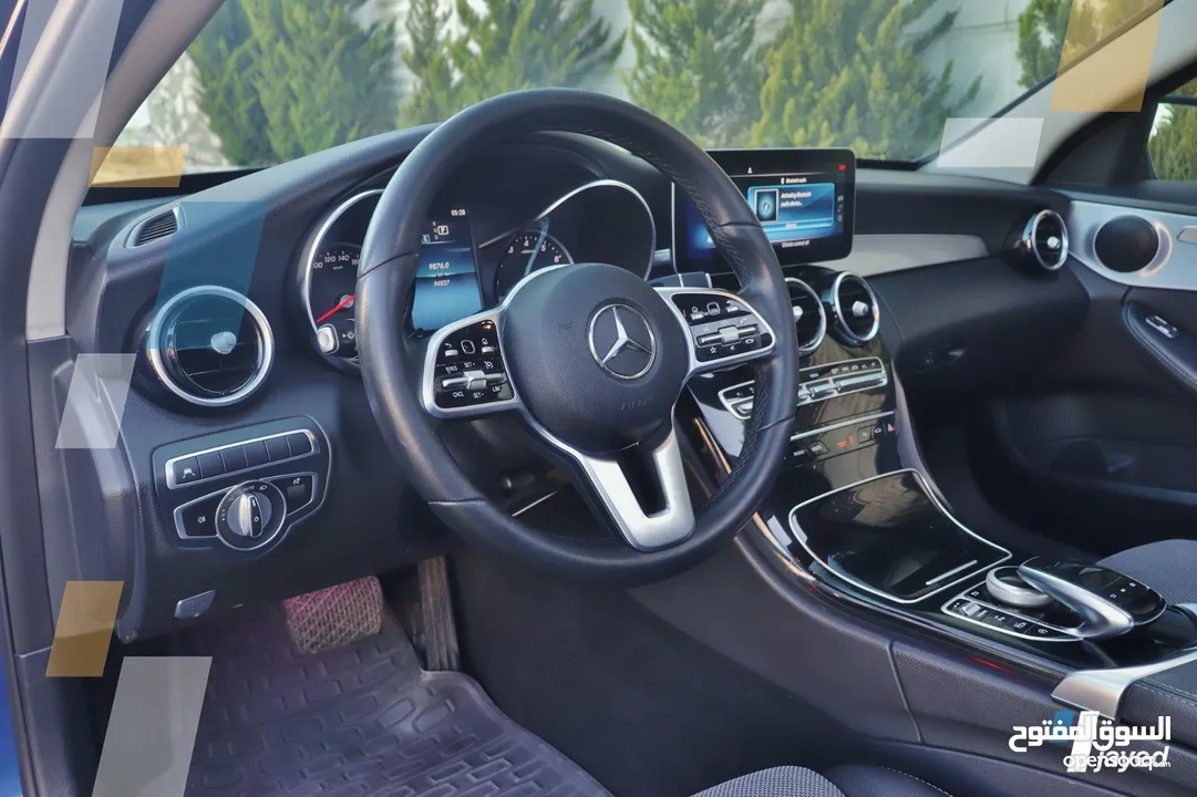 مرسيدس/Mercedes C200 (2020) 1500 CC Turbo / Mild Hybrid    95000 KM  Exterior: Brilliant Blue