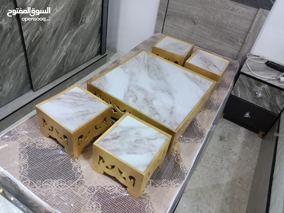 طقم كنب سبع مقاعد جديد للبيع