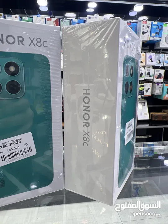 Honor X8c (256 GB / 8 GB RAM) هونر  جديد مسكر 256 جيجابايت/ 8 جيجابايت رام  العرض لفترة محدودة فقط.