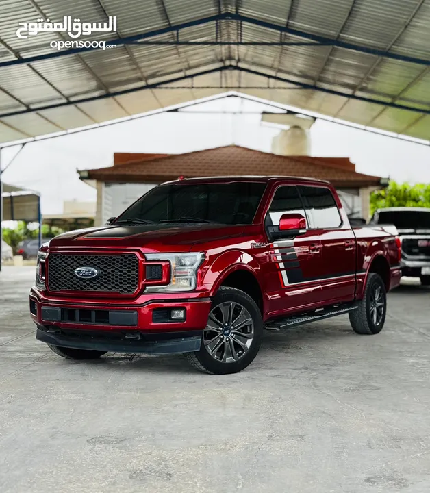 فورد F150 لاريت سبورت مميزة جداً فل مسكر فحص كامل للبيع
