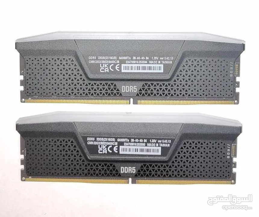 Corsair Vengeance RGB DDR5 (2x16GB) 6400Mhz رامات