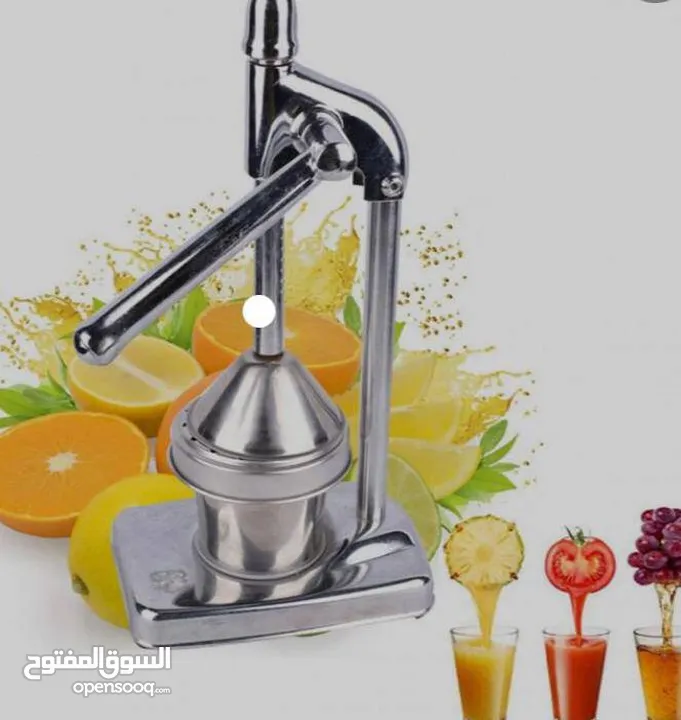عصارة ستانلس ستيل ماركة  mega قوية جداً - سهلة الإستخدام جوده و مواصفات عالية ومكفولة لسنه كاملة